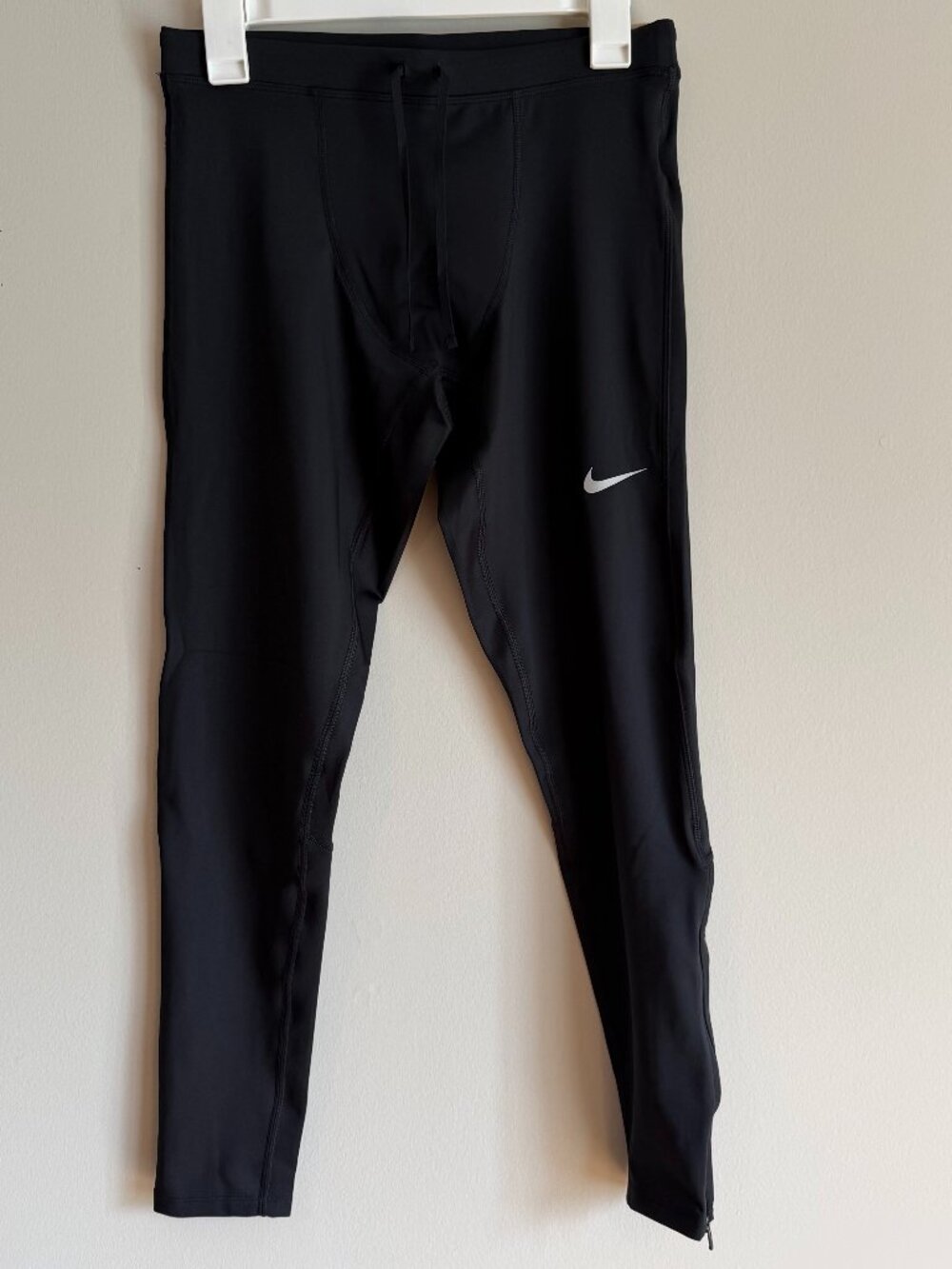 Nike CZ8830-010 Mens Medium Dri-FIT Challenger Running Training Tights Black